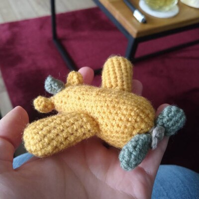 Airplane Crochet Pattern Baby Rattle PDF Pattern Baby Boy Toys ...
