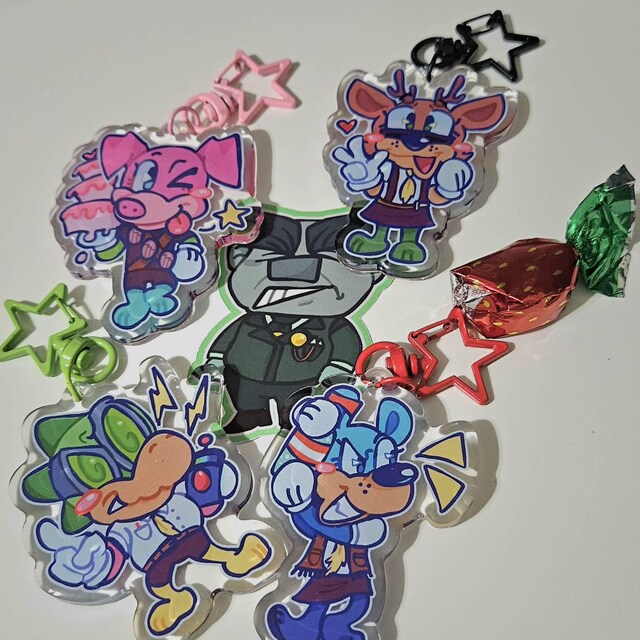 Toontown Rewritten Supervisors + Sellbot Task Force 2.5'' Epoxy