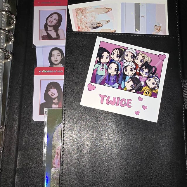 TWICE Chibi Polaroid Sticker | Twice | Stickers | Kpop | Kpop