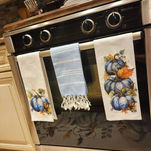 Chinoiserie Kitchen Towel, Blue and White Chinoiserie Ginger Jar Tea ...