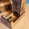 Dice Tower, Dice Tray, Lovecraft, Cthulhu, Eldritch - Etsy