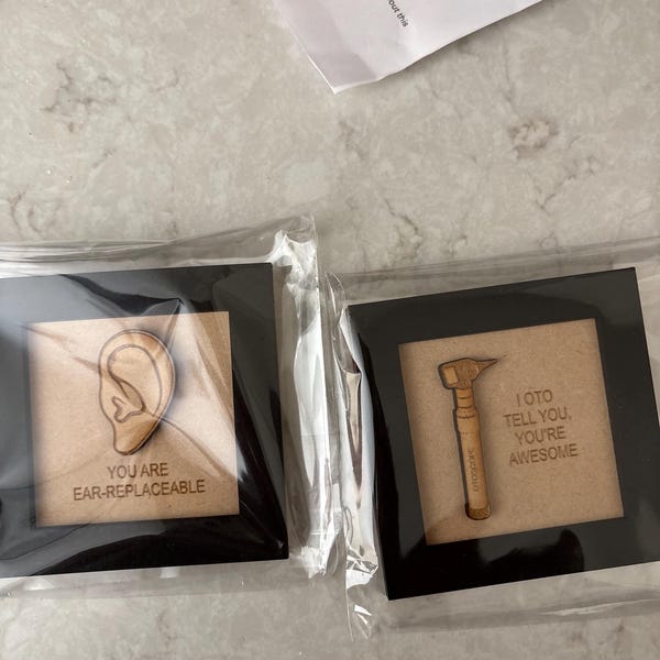 Ear Mini Frame Gift, Ear Decor, Audiologist Gift, Audiology ...