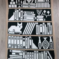 Mosaic Bookcase Extended - Etsy UK