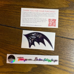 ACOTAR 'Bat Wing Mountain' Sticker curated on LTK
