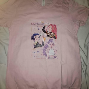 Huntrix Girls Hunters T-Shirt, Back to School Outfit Kids Tee, Cute Birthday Gift Shirt, First Day of Kindergarten Shirt, Christmas Gifts