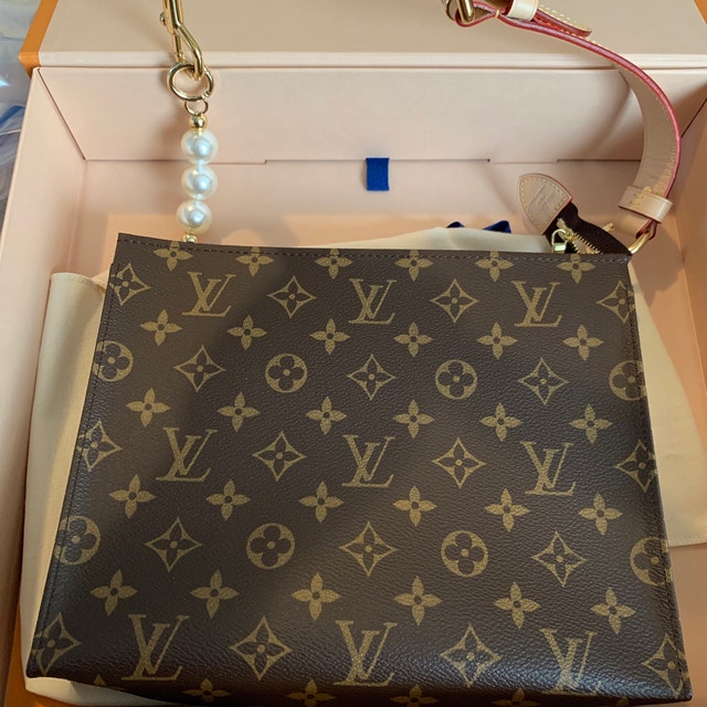 Bag Chain for LV Pochette Accessoires Coach Bags Strap Extension Pearl  Chain Extensio Handbag Belt Bag Strapn Bag Accessories
