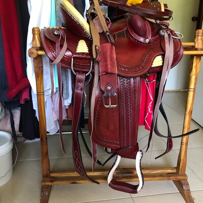 Ranch Wade Tree A Fork Roping Work Leather Premium Western Horse Ranch Wade Tree A Fork Roping Work Leather Premium Western Horse