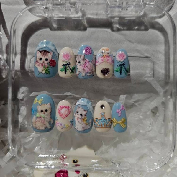 BurntCloudNails Etsy UK