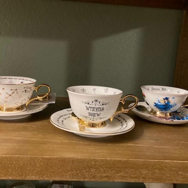 Calico Cat Tarot Fortune Telling Teacup. High Quality. Divination Tea ...