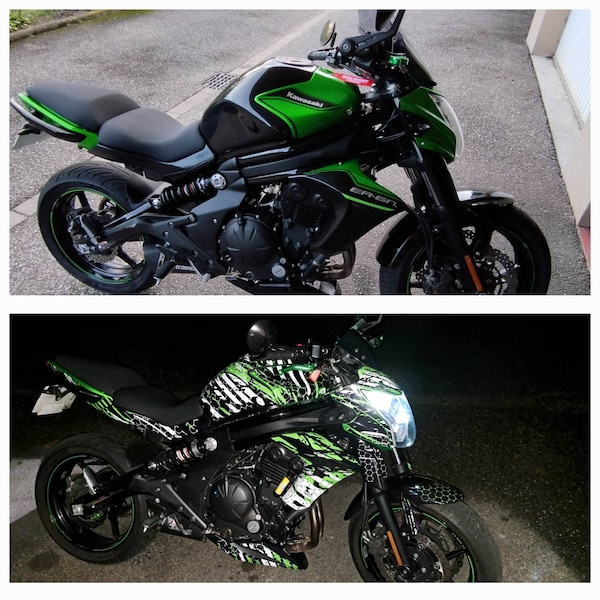 RIOT Design Graphic Kit for Ninja 400 2018-2023 Decals Graphics ...