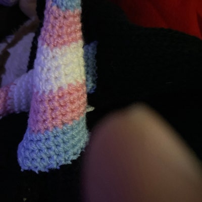 thumbnail image 2 of Slouchy Skull Cap For Women Pink Axolotl Cartoon Beanie Hat - Slouchy Knit Skull Cap For Men & Women, Winter Warm Pink Cartoon Knit Hat 2 of 9