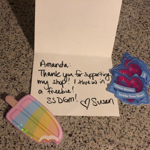 Etsy buyer added a photo of their purchase