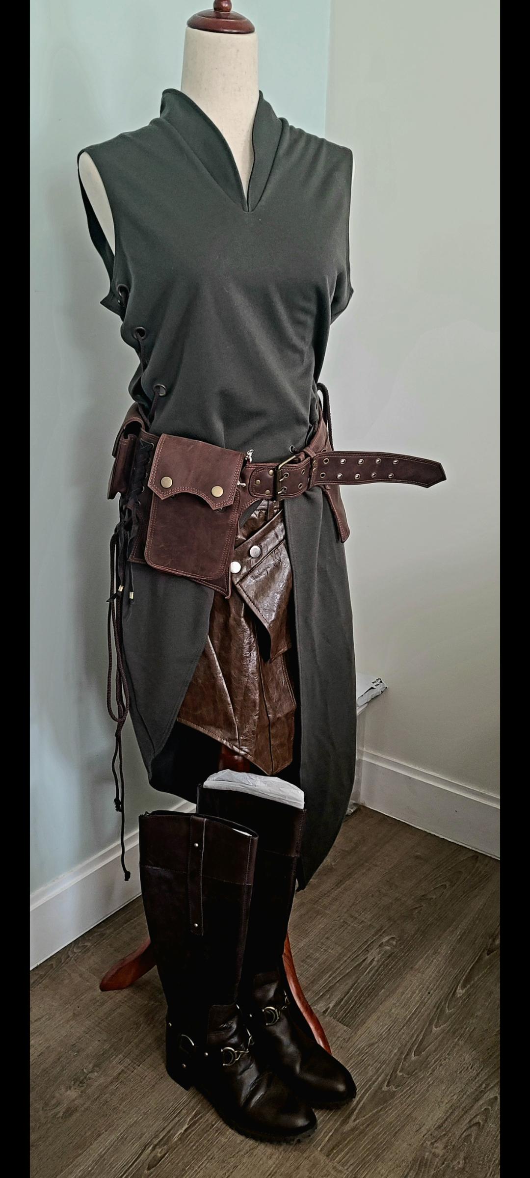 Handmade Leather Waist Bag: Your Festival Essential & Travel Companion