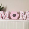 Wood Letters DIY Alphabet Letters Free Standing Thick Unfinished Wood ...