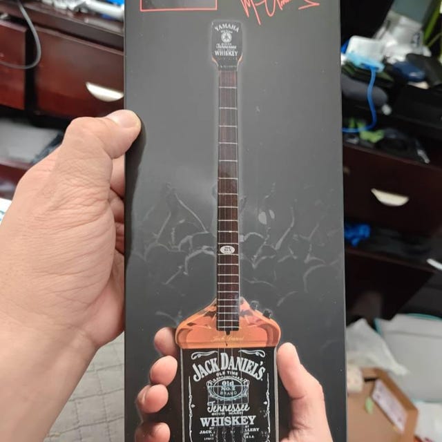 Van Halen Collectible Michael Anthony JD Bass Mini Bass Guitar