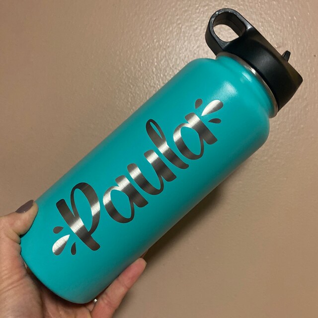 We the People American Flag / Hydro Water Bottle / 32 Ounce / Laser Etched  / Engraved Hydro Water Flask Style / Valentine's Day Gift 