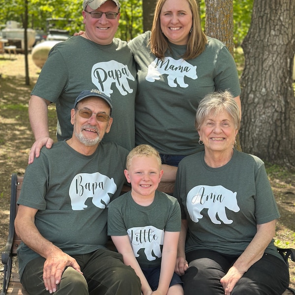 Family Bear Jersey T-Shirt Unisex main image 1