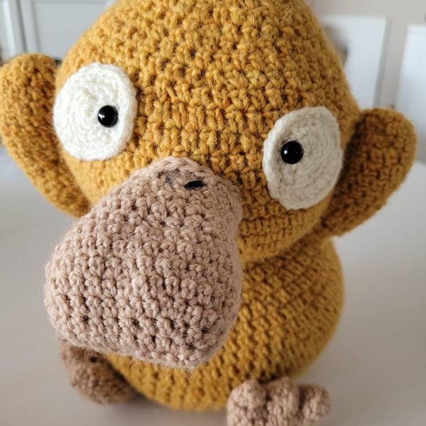 PATTERN Confused Duck Amigurumi Crochet Plush PDF - Etsy