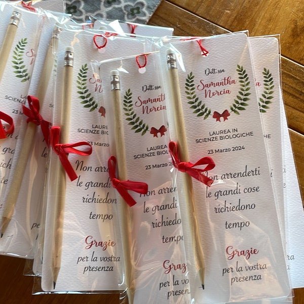 Etichette Stampate E Spede Per La Classe Di Laurea 2025, Adesivi Di - Foto 3