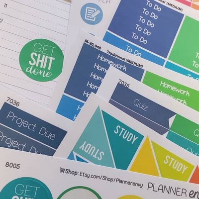 Planner Stickers Erin Condren Life Planner eclp 55 Flag - Etsy