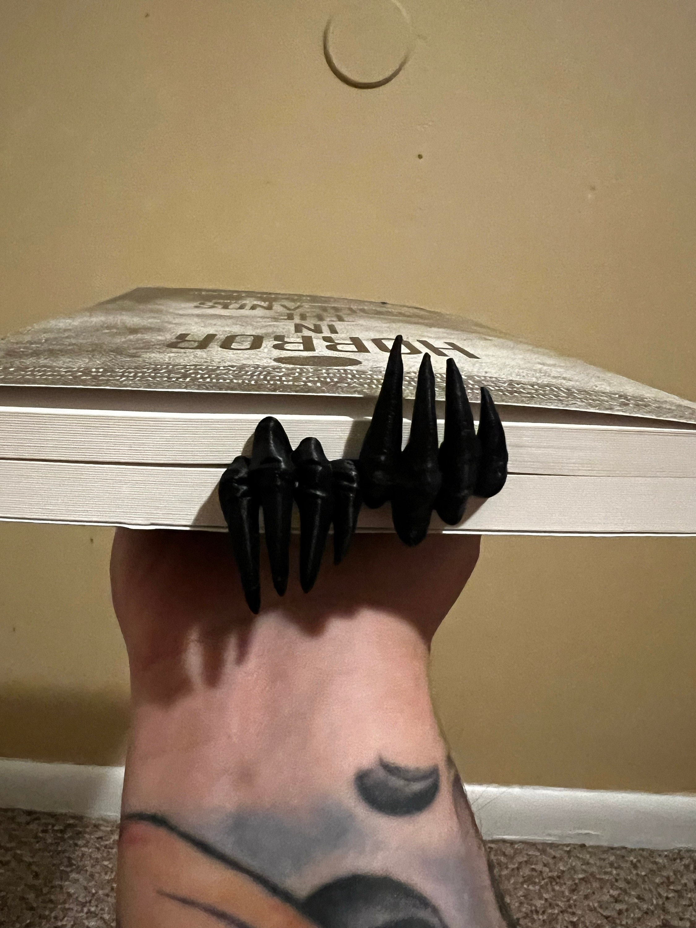 Scary Claws Bookmark
