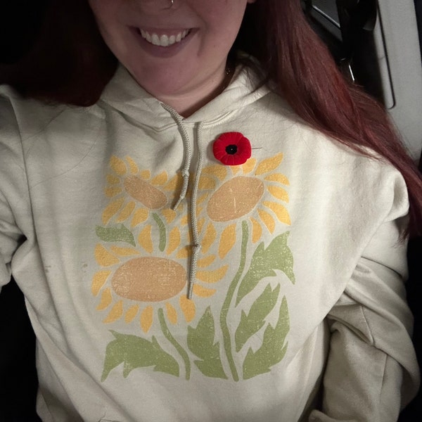 Watercolor Sunflower Women's Sweatshirt