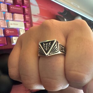 Institute Ring for House Mars From the Red Rising Series by Pierce