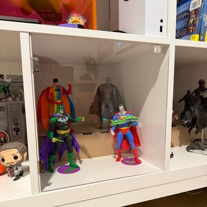 IKEA Kallaxやその他のキューブシェルフ用レゴディスプレイ