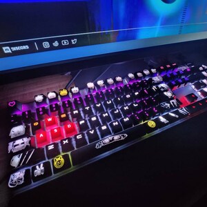 Create Your Own Custom Backlit Keycap Mechanical Keyboard - Etsy