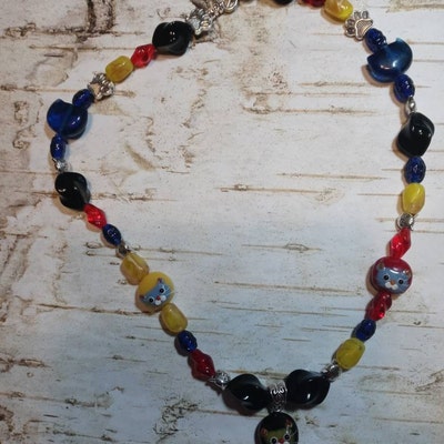 Buy 4 Vintage Red Japan Cherry Brand Glass Beads Online In India - Foto 6