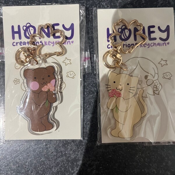 Dog Kitty Emotion Sticker Set Ovo Fan Art, Aesthetic Bee Dog Kitty ...