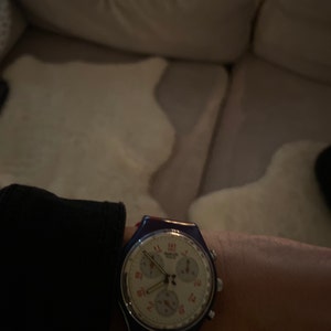 Vintage 1992 Swatch Chrono JFK SCN103 - Unworn Mint