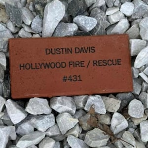 Engraved Brick, Personalized Engraved Permanent Memorial Brick for ...