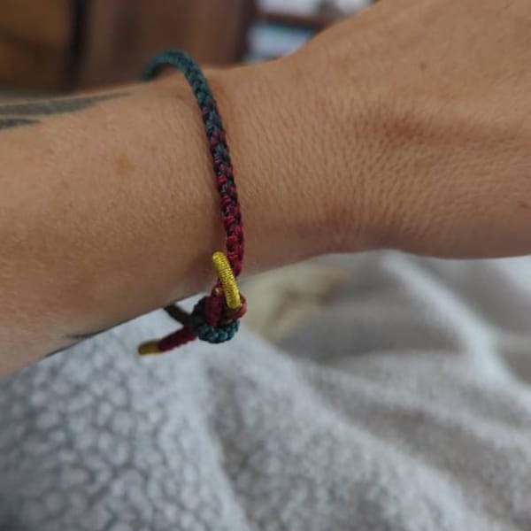 Handmade Tibetan Buddhist Bracelets On Hand Braided Copper Beads Lucky Rope Bracelet & Bangles For Women Men Dropshiping main image 0
