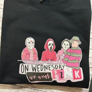 Halloween Freddy Jason Mike Mean Girls On Wednesday We Wear Pink