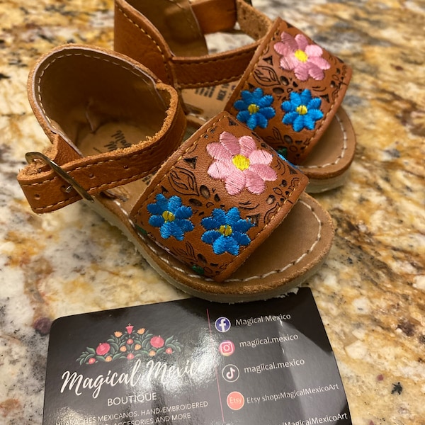 little girl huarache sandals