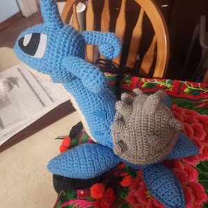 Lapras Crochet Pattern - PDF File - Etsy
