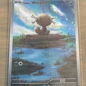 Paldean Wooper Full Art Print - Etsy