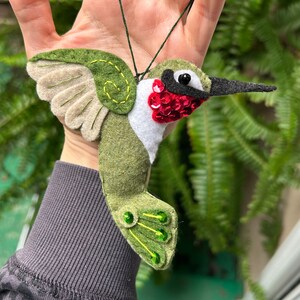 Hummingbird Sewing Pattern PDF - Backyard Bird Stuffed