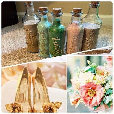 Colored Sand Wedding Unity Sand Bright Colored Sand Sand Ceremony Craft ...