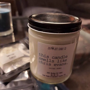 This Candle Smells Like Chris Evans