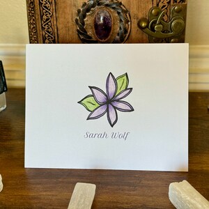 Personalized Notepad Pink Tower Notepad Stationery Gift for Teachers ...