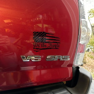 2nd Amendment We the People American Flag Car Truck Van Window or ...