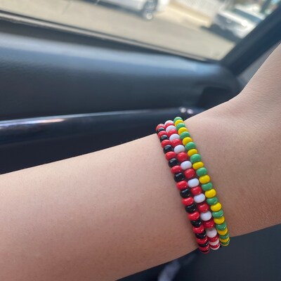 Orishas Stretch Bracelet Ildes De Santo Oshun Orula Eleggua Yemaya Orishas Stretch Bracelet Ildes De Santo Oshun Orula Eleggua Yemaya