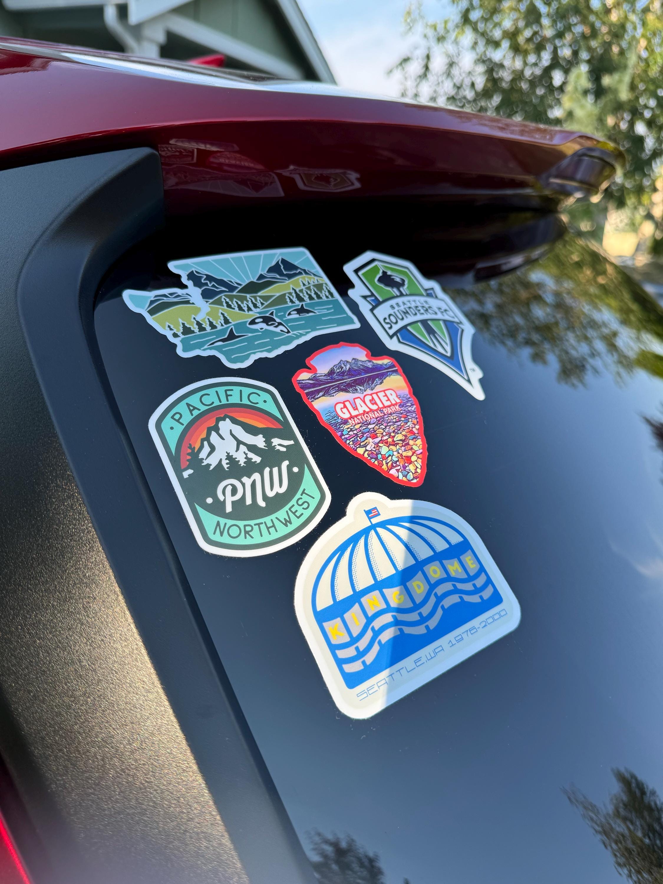 Washington Durable Sticker | High Quality Bumper Sticker | United States Vinyl Decal | Weatherproof Sticker | Water Bottle Sticker | 4&quot;