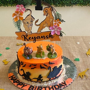 Browse Close Search Search For Items Or Shops Leave The Search Menu Skip To Content Sign In Cart 0 Cart Take Full Advantage Of Our Site Features By Enabling Javascript Learn More Add To Favorites Zoom Image 1 Of 5 Custom Lion King Cake Topper Simba