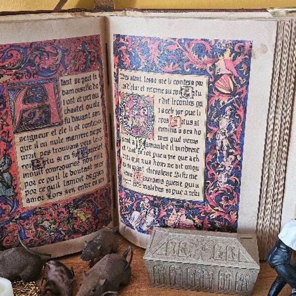 Indiana Jones & the Last Crusade Friar's Manuscript Knight Bible ...