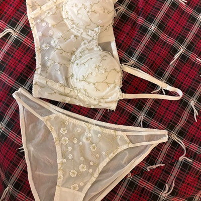 Regal Balconette Bra With Matching Panty - Etsy