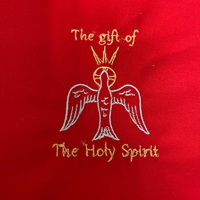 Holy Spirit Gift Machine Embroidery Design - Etsy