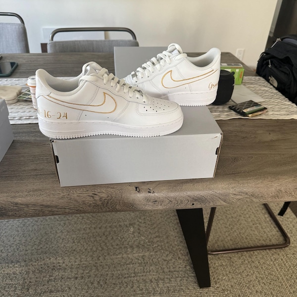 custom plaid air force 1